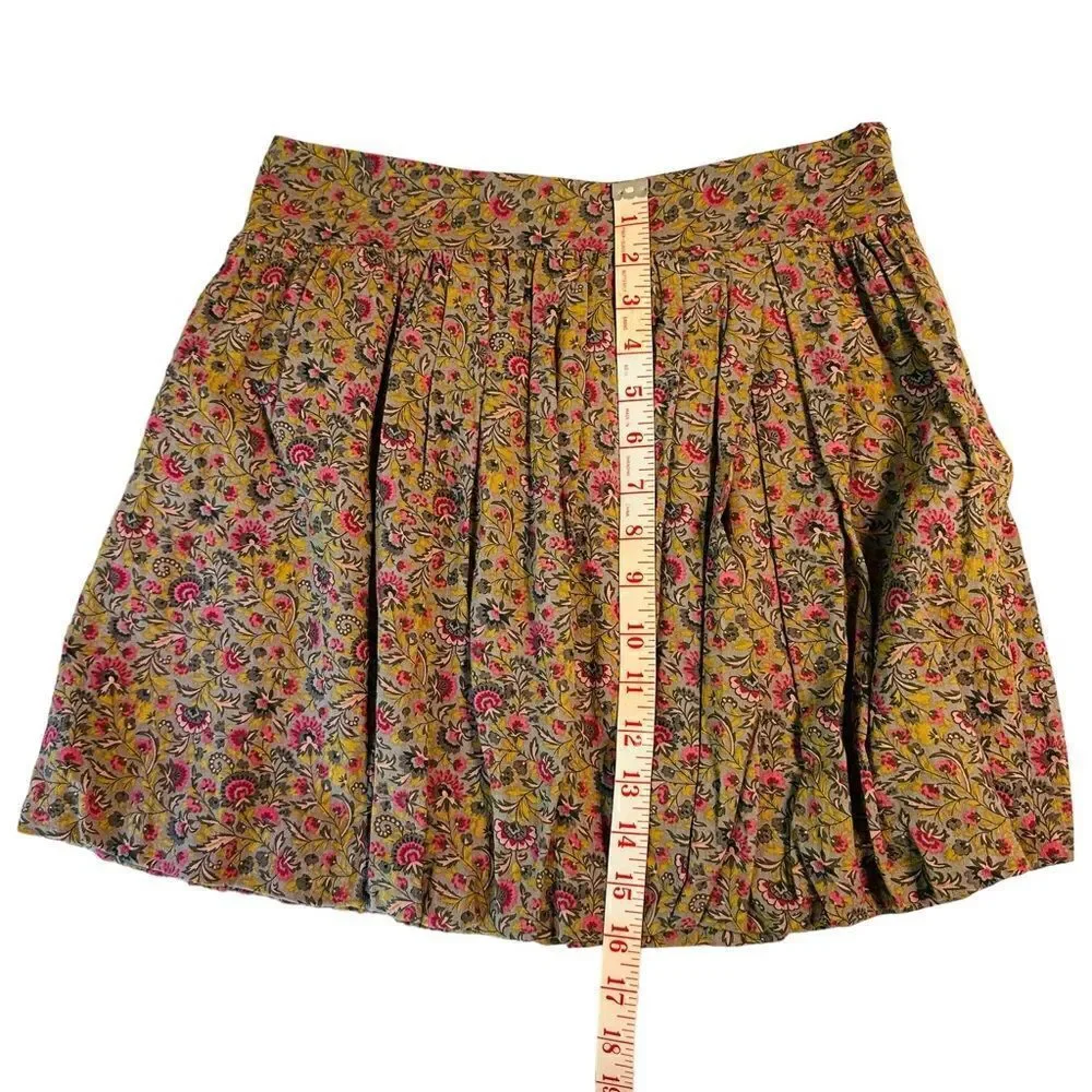 Comptoir des cotonnier Girls Floral puff skirt age 14